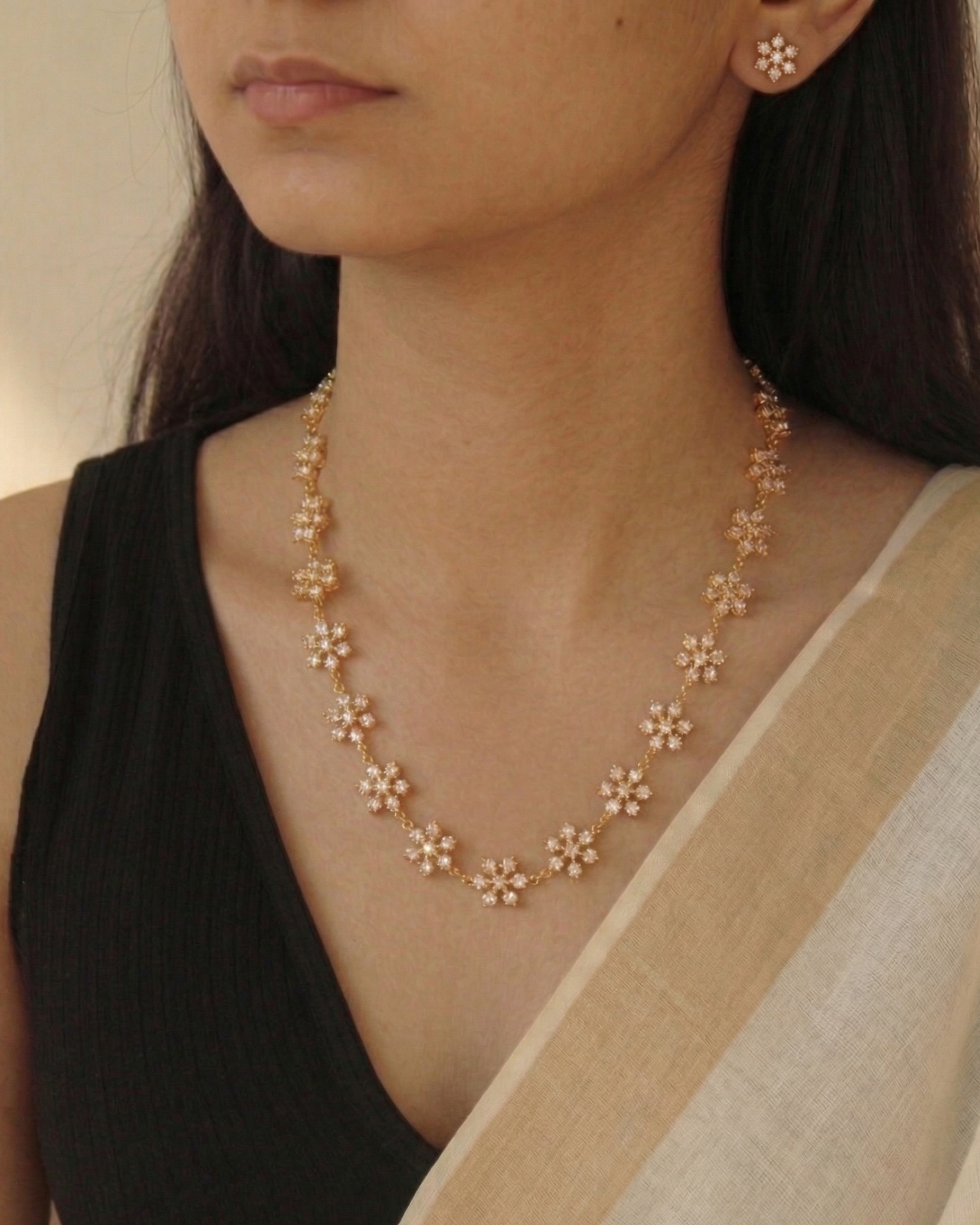 Jarkan AD Stone Necklace - NK04