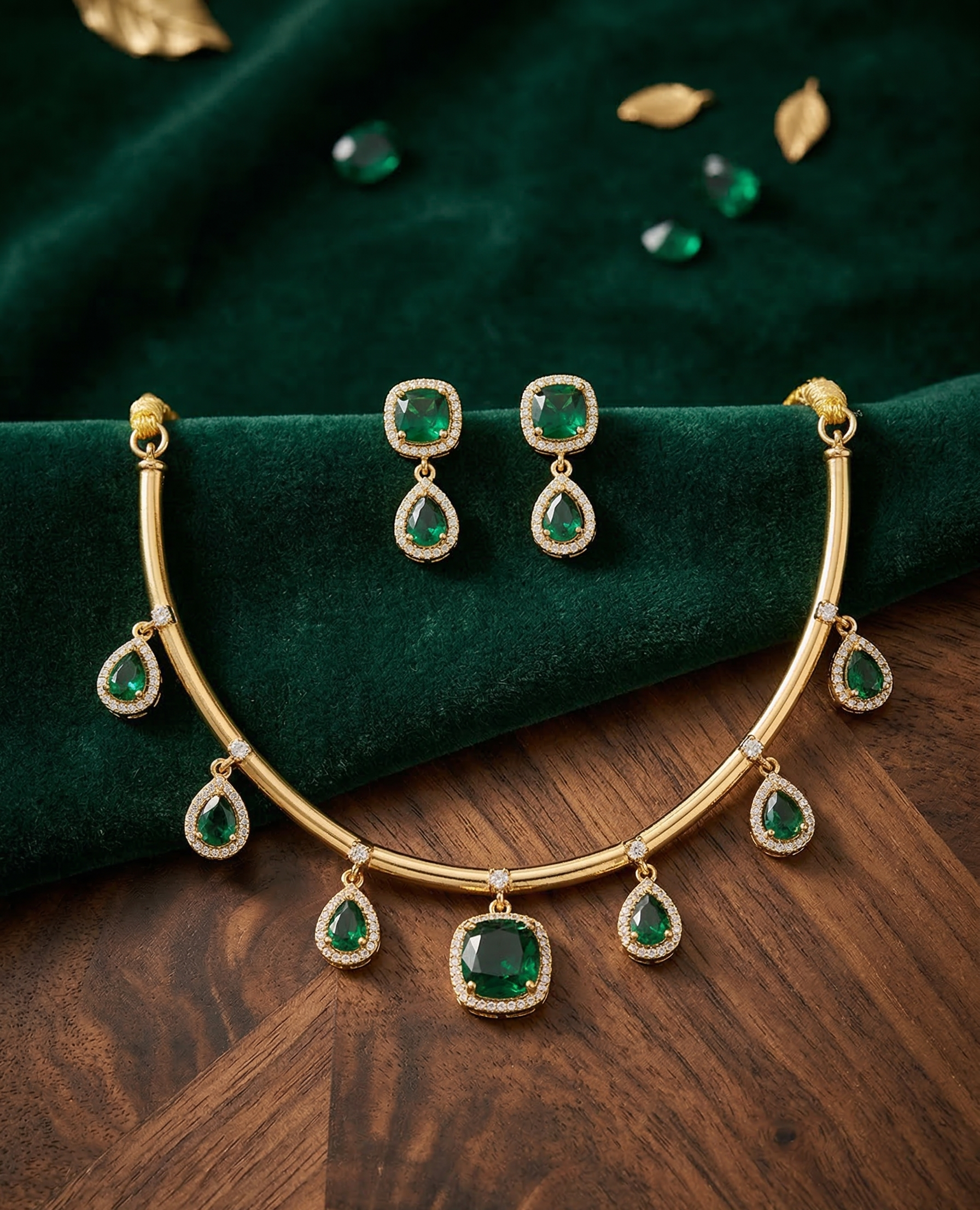 Green Drop Minimalist Set