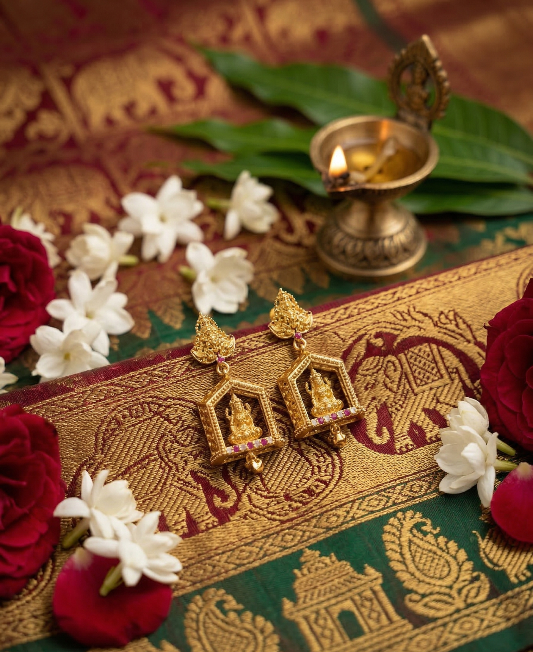 Gaja Frame Earrings - ER17