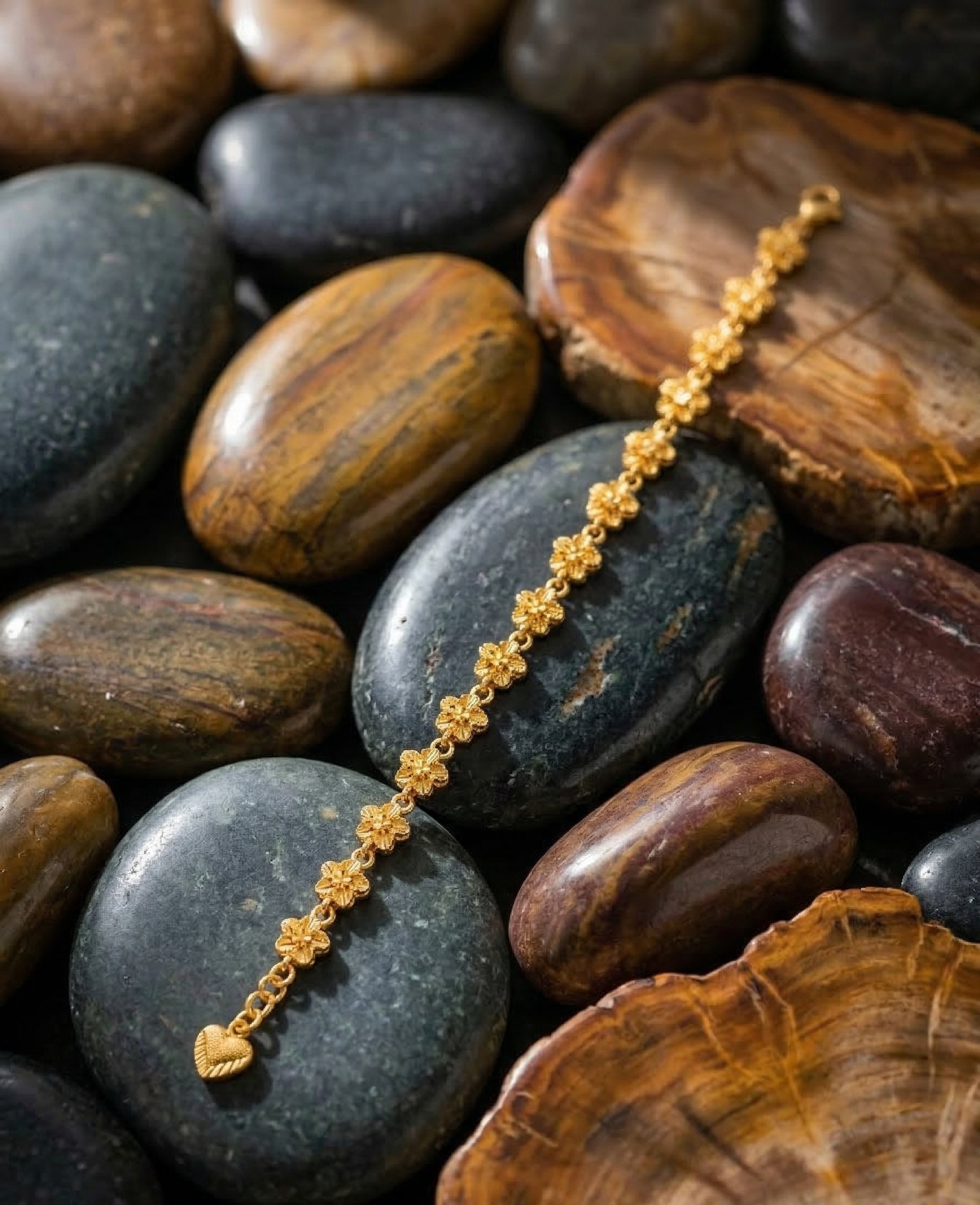 Flora Gold Bloom Bracelet - HC01