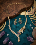 Amara Amethyst Leaf Set - NK10